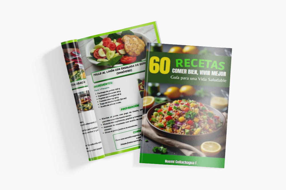 Comer bien, vivir mejor: 60 recetas para transformar tu salud y tu vida