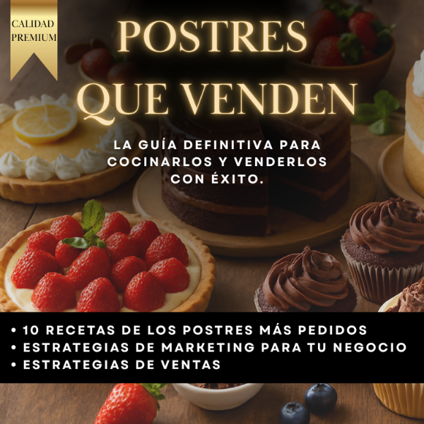 POSTRES QUE VENDEN