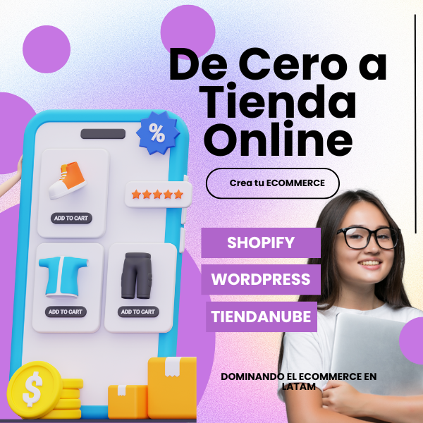Crea, Lanza y Vende: Curso de E-Commerce