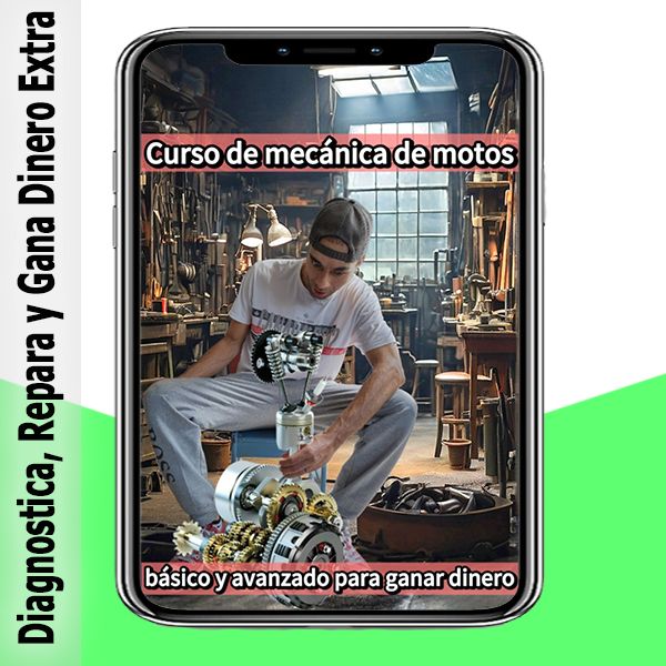 Curso de mecánica de motos, básico y avanzado para ganar dinero