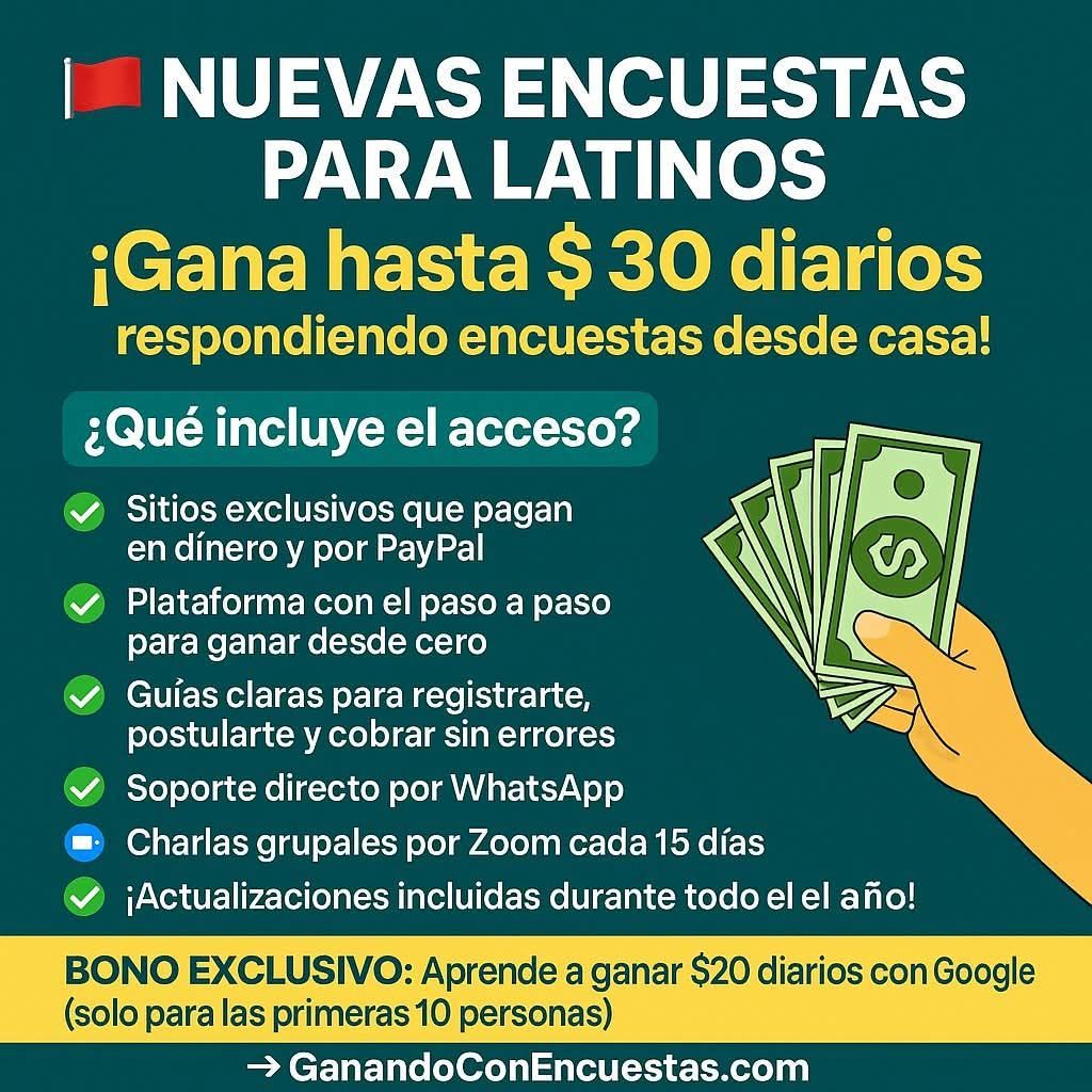 Gana Dinero Con Encuestas Pagas