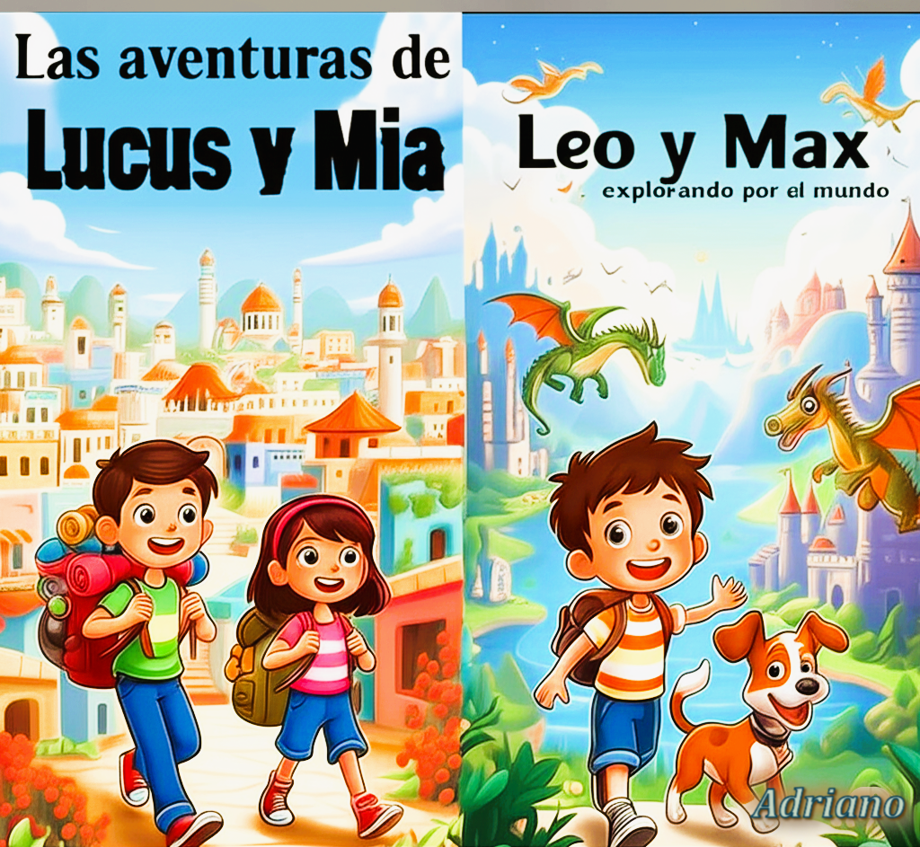 Aventuras alrededor del Mundo: Las increíbles expediciones de Lucas, Mía, Leo y Max