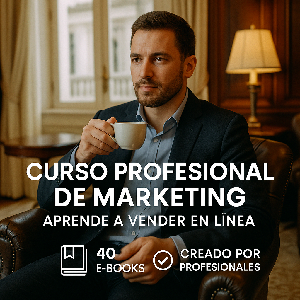 Vende como un experto, curso completo de marketing digital (40 E-books)