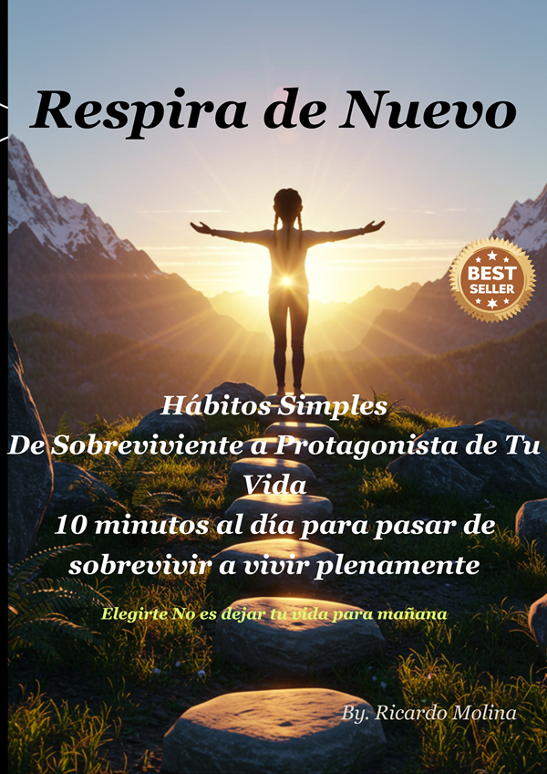 Respira de Nuevo – El Método de 21 Días con 7 Hábitos Simples para Recuperar tu Energía, Calma y Enfoque en Solo 10 Minutos al Día