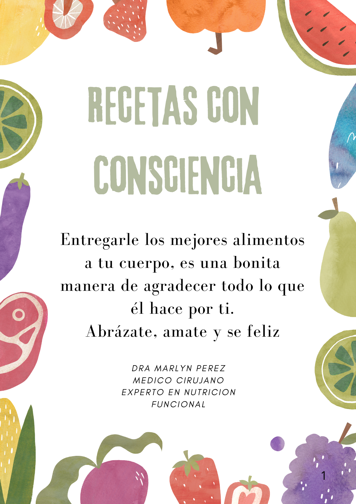 Recetas con consciencia