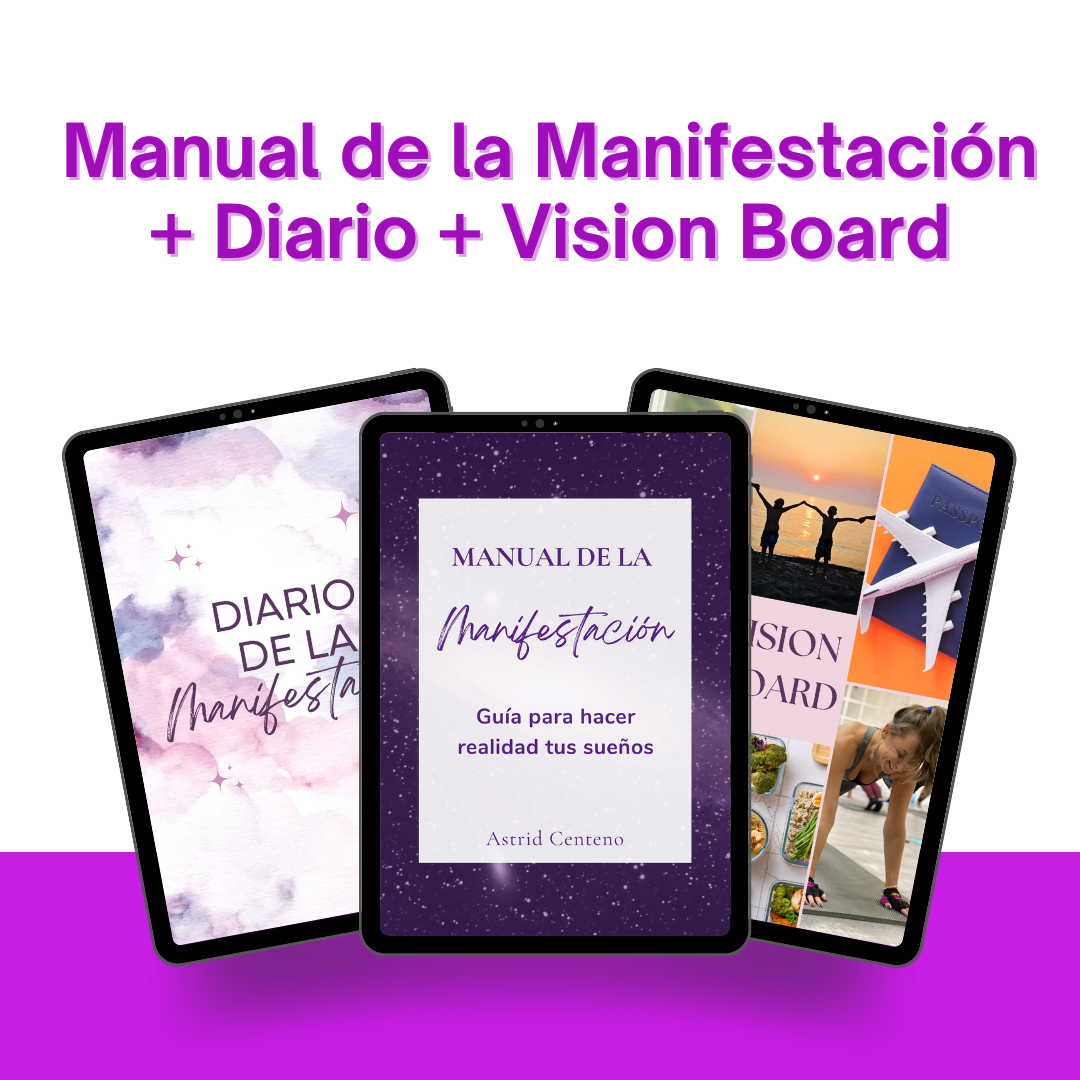 ???? MANUAL DE LA MANIFESTACIÓN: Aprende a atraer la vida de tus sueños + 2 BONOS EXCLUSIVOS ????