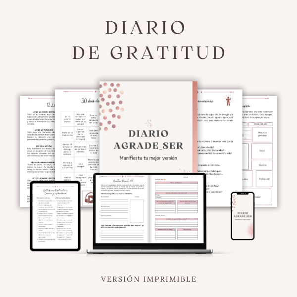 Diario Agrade_Ser: Transforma tu vida con gratitud
