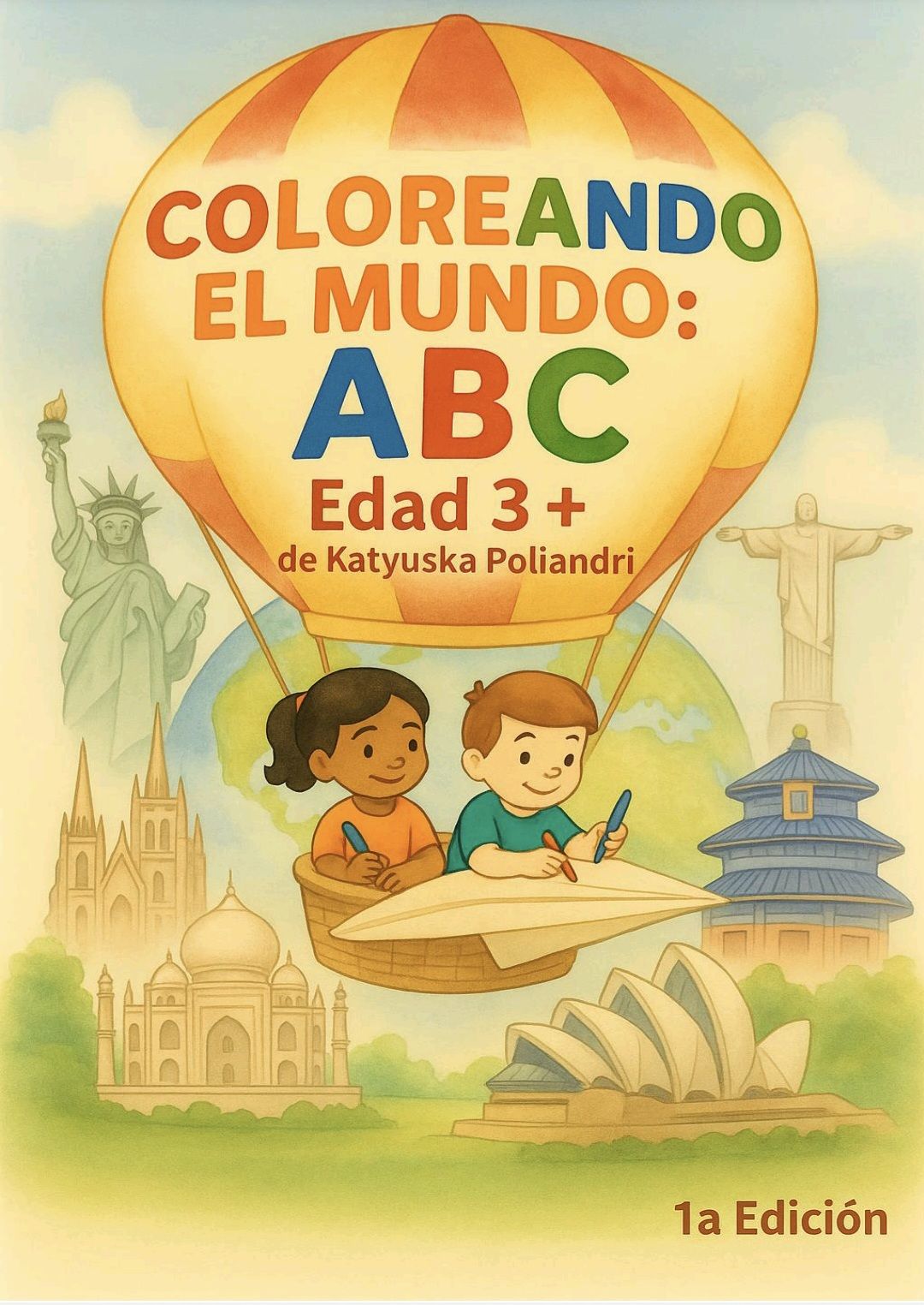 Libro de Colorear: 26 Paises del Mundo
