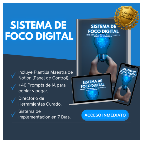 Sistema de Foco Digital: El Kit del Analista