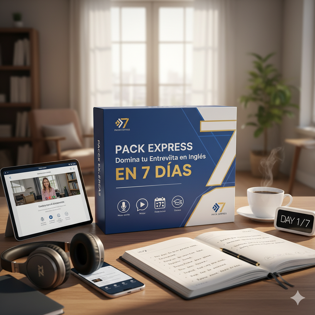 Pack Express: Domina tu Entrevista en Inglés en 7 Días