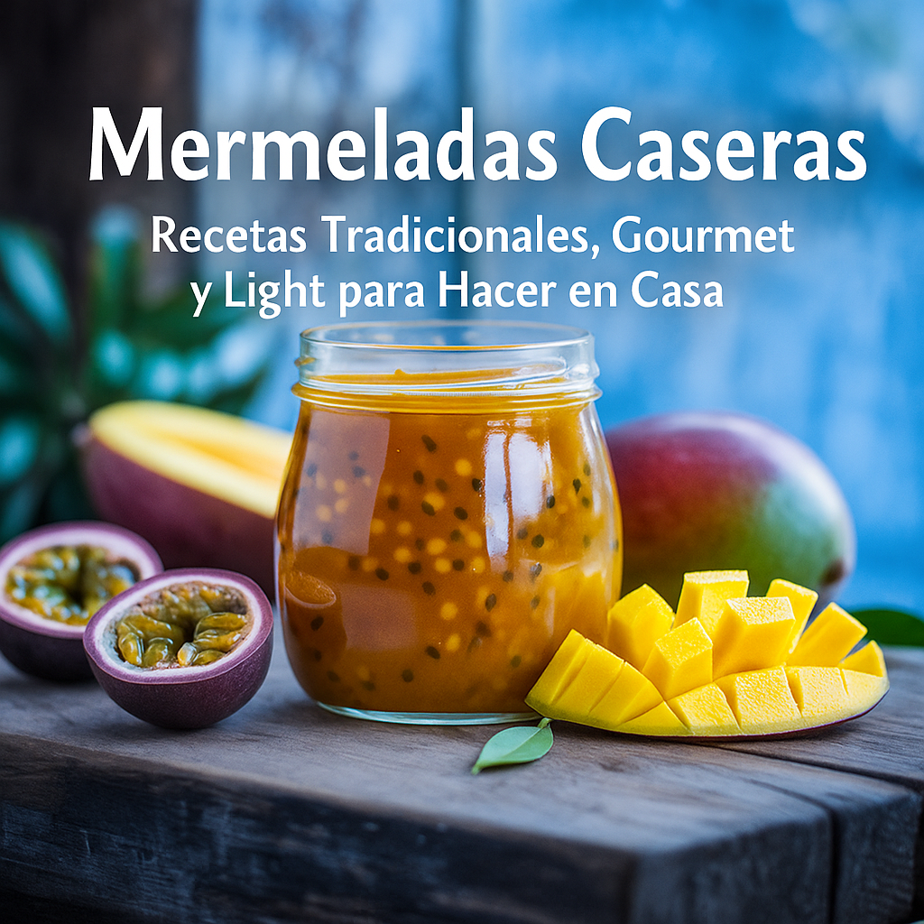 Mermeladas Caseras: Recetas Tradicionales, Gourmet y Light para Hacer en Casa