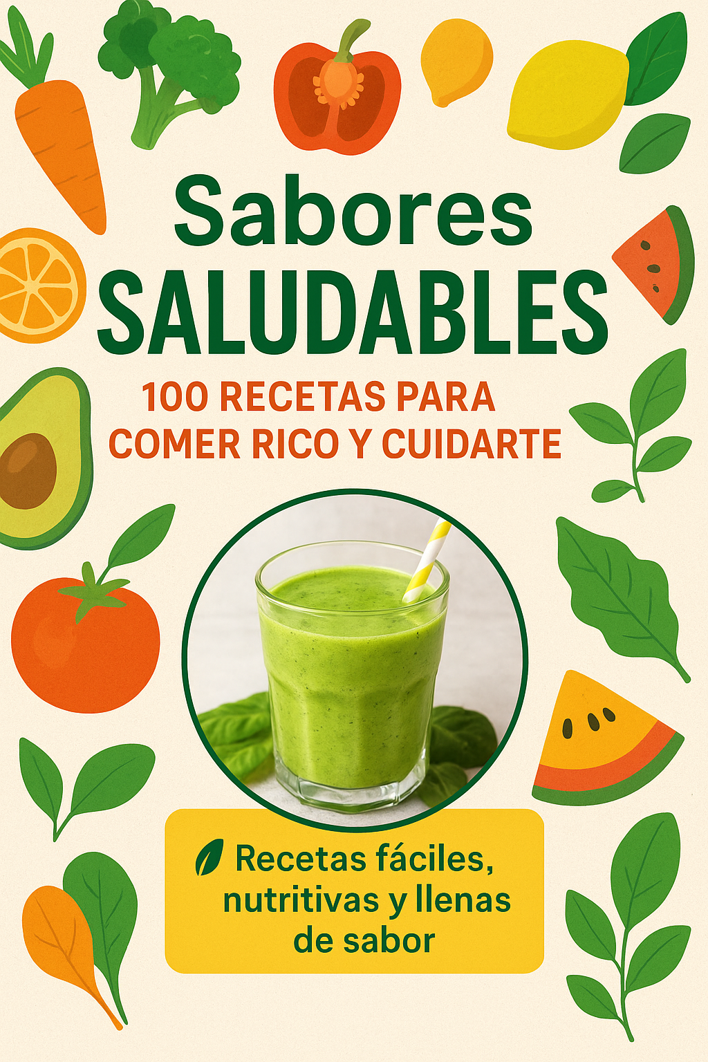 100 RECETAS PARA COMER RICO Y CUIDARTE