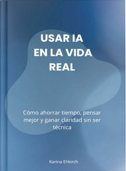 Usar Inteligencia Artificial en la vida diaria