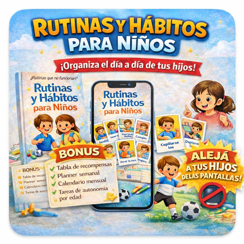 Rutina de Hábitos infantiles