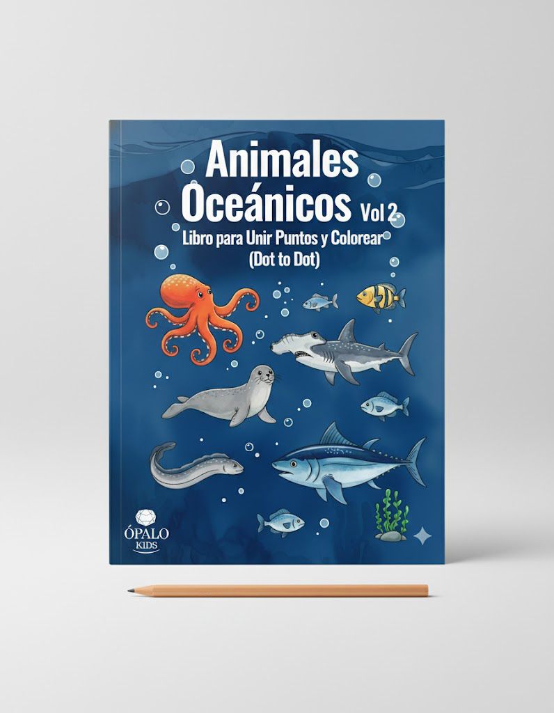 Tomo 2 Ópalo Kids: Animales Oceánicos (Guardianes de las Profundidades)