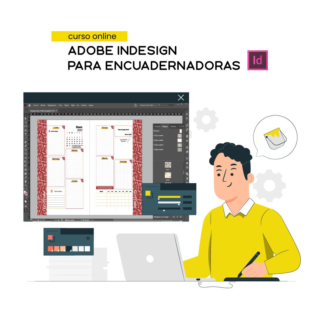 Adobe InDesign para encuadernadoras
