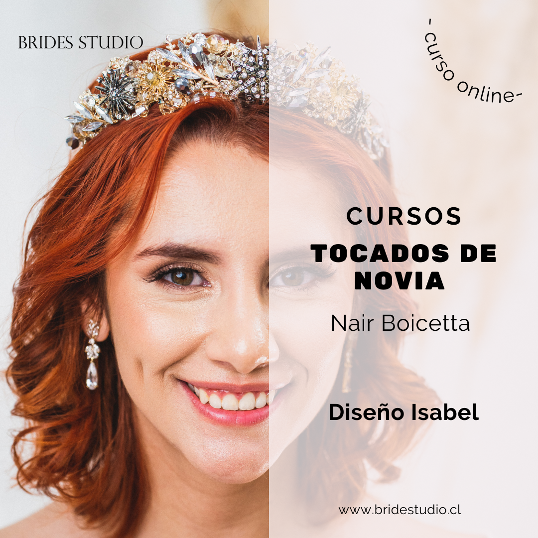 Curso de tocados para novia - Diseño Isabel