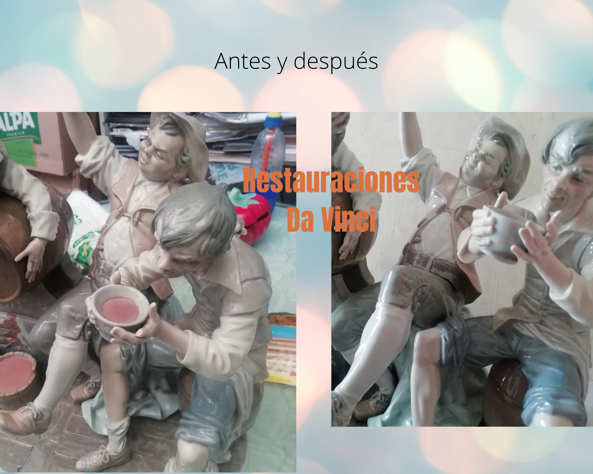 Clases de Restauración de Porcelana y Cerámica de Gama Alta