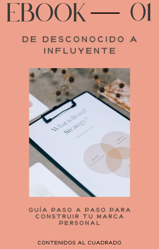 De Desconocido A Influyente: Guía paso a paso para construir tu marcar personal.