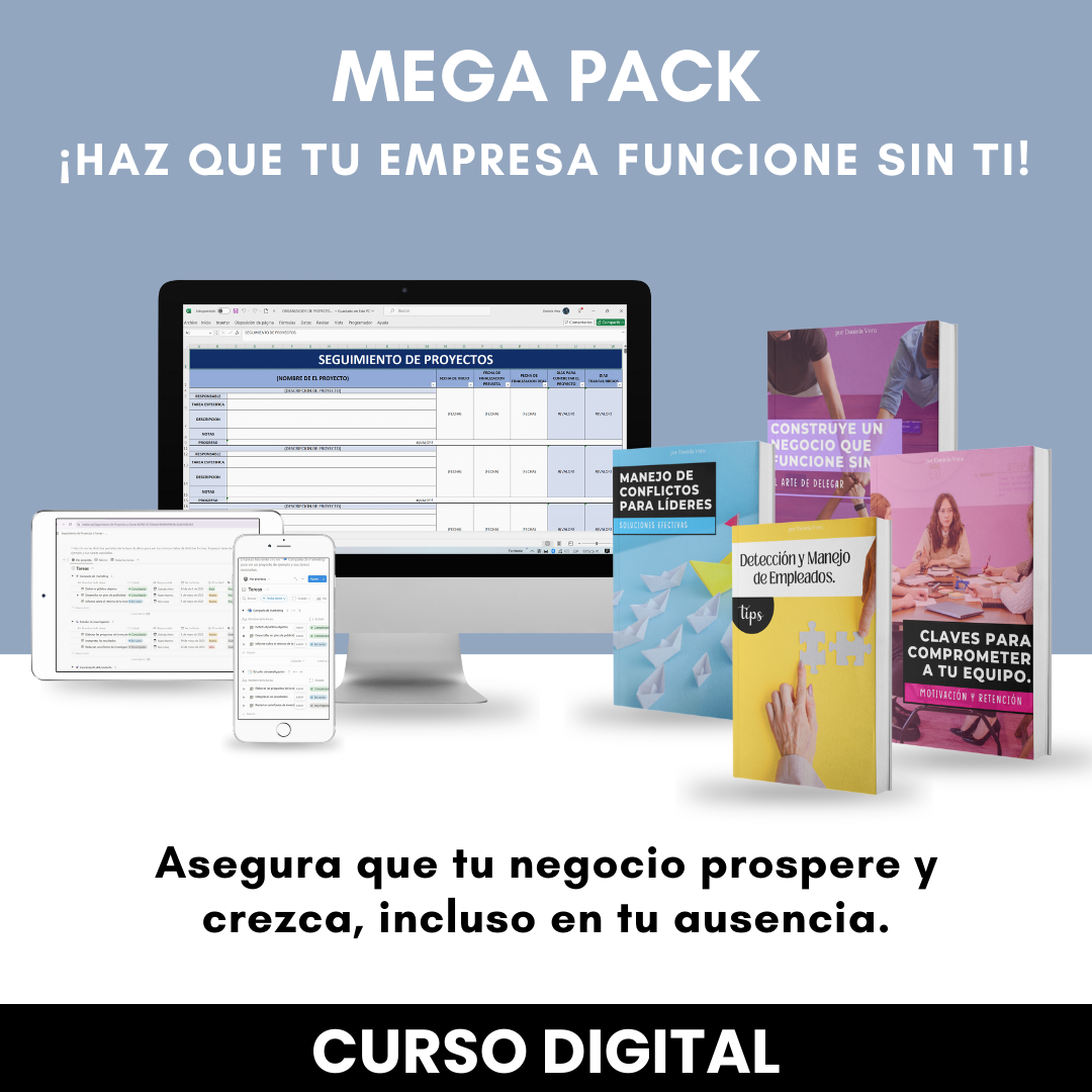 WORKBOOK - Haz que tu Empresa funcione sin ti. El arte de Delegar.