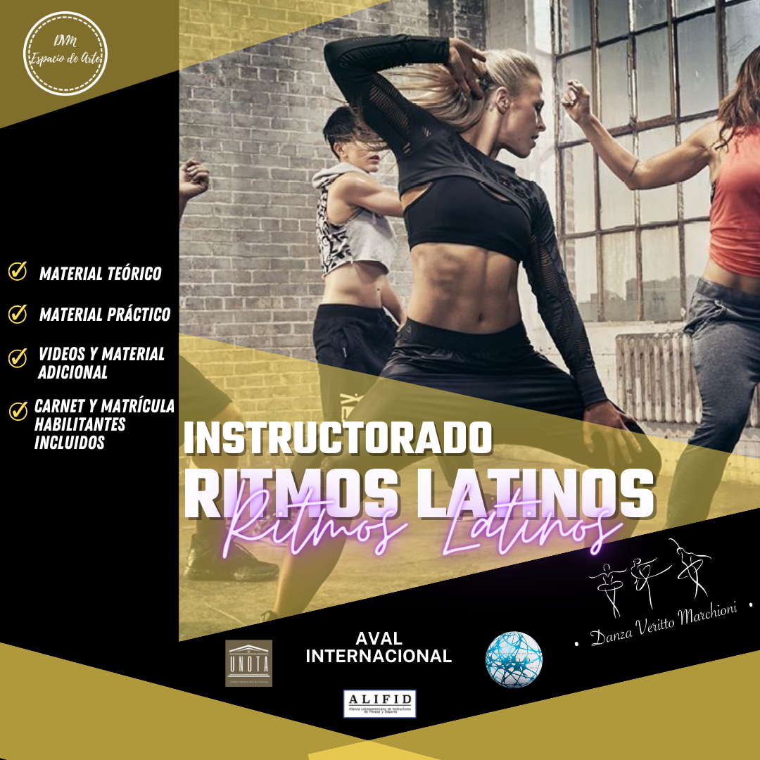 Aprende a Bailar y Enseñar RITMOS LATINOS