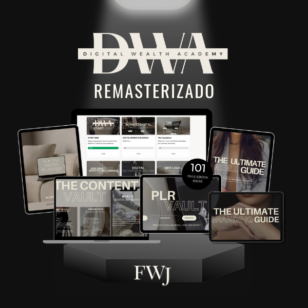 DIGITAL WEALTH ACADEMY (DWA + MRR)
