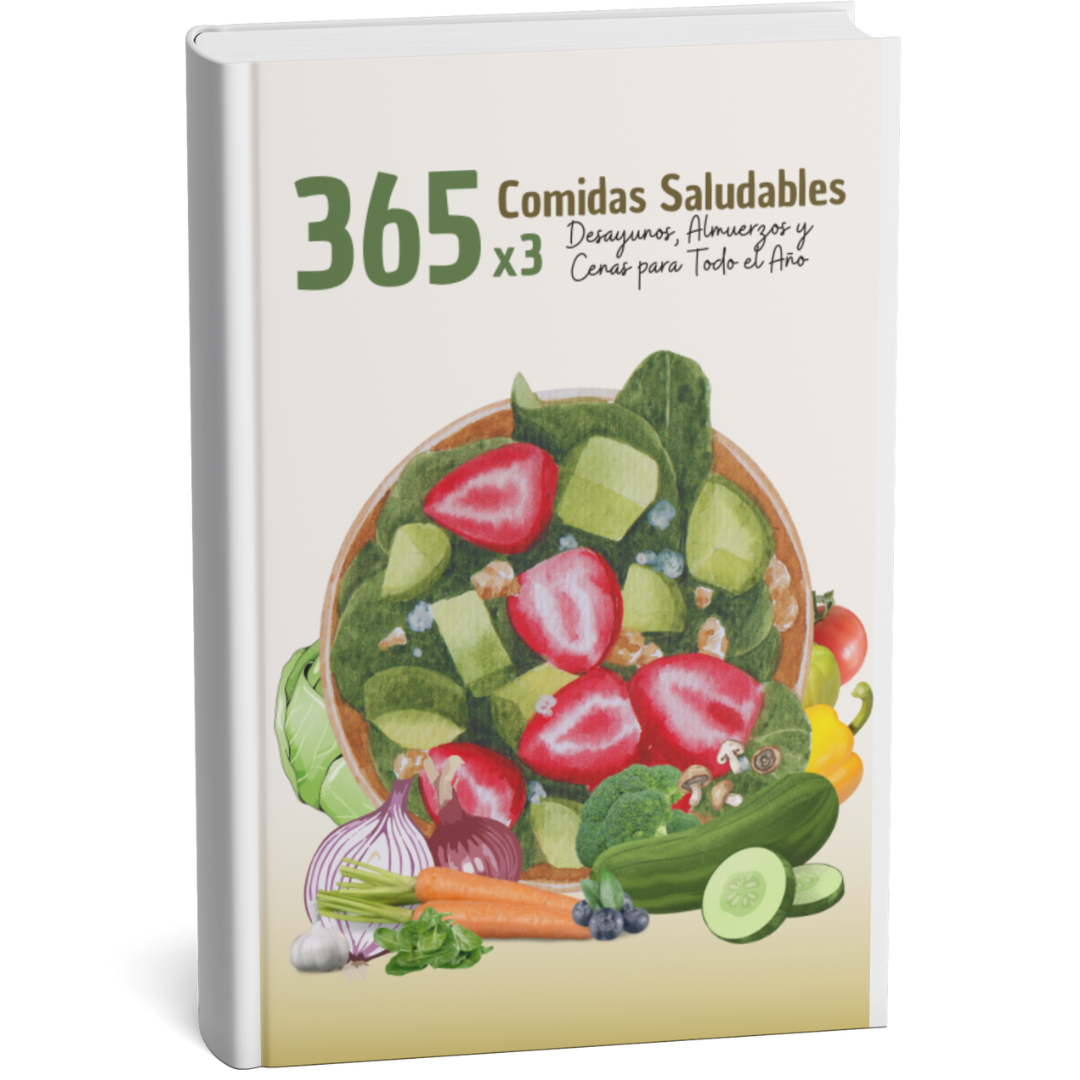 365x3 Comidas Saludables: Desayunos, Almuerzos y Cenas para Todo el Año
