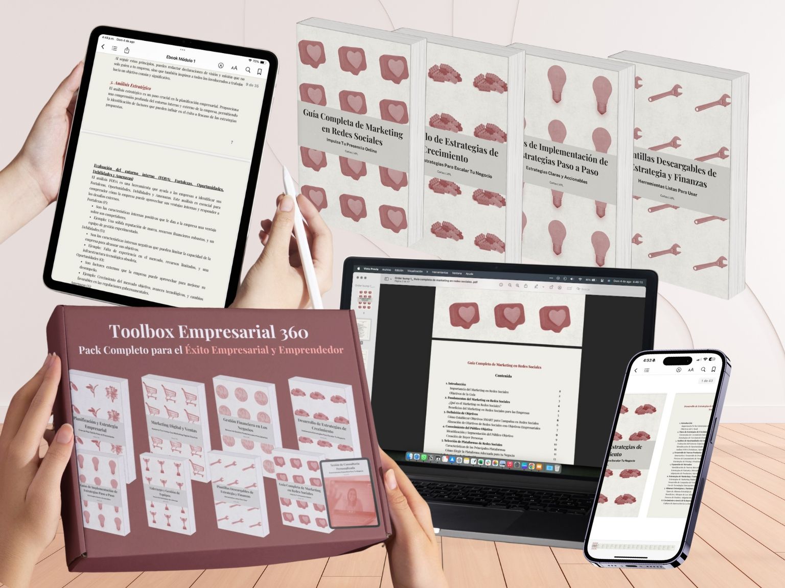 Mega Pack Completo de Éxito Empresarial y Emprendedor