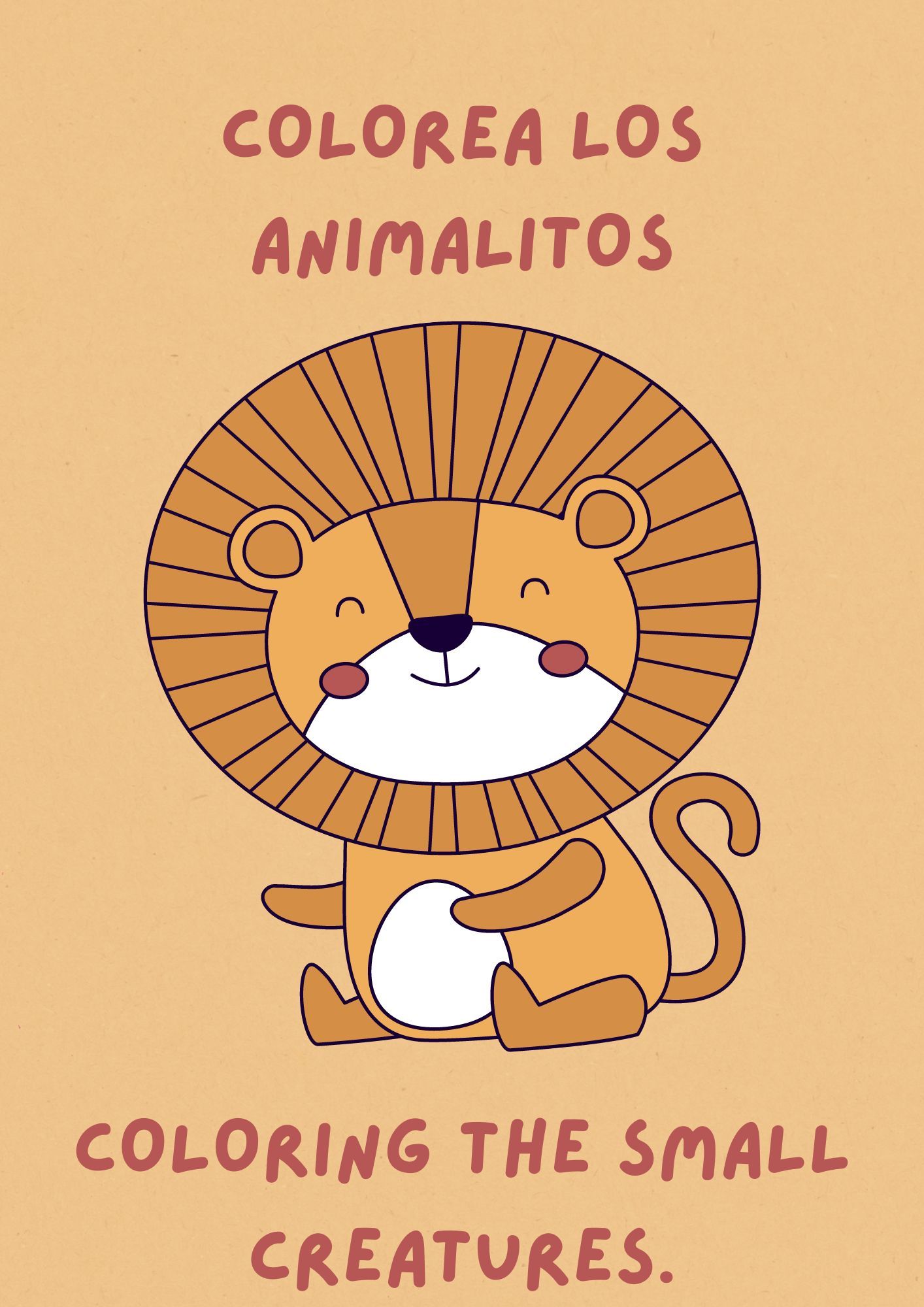 Mis amigos animales: ¡A colorear!