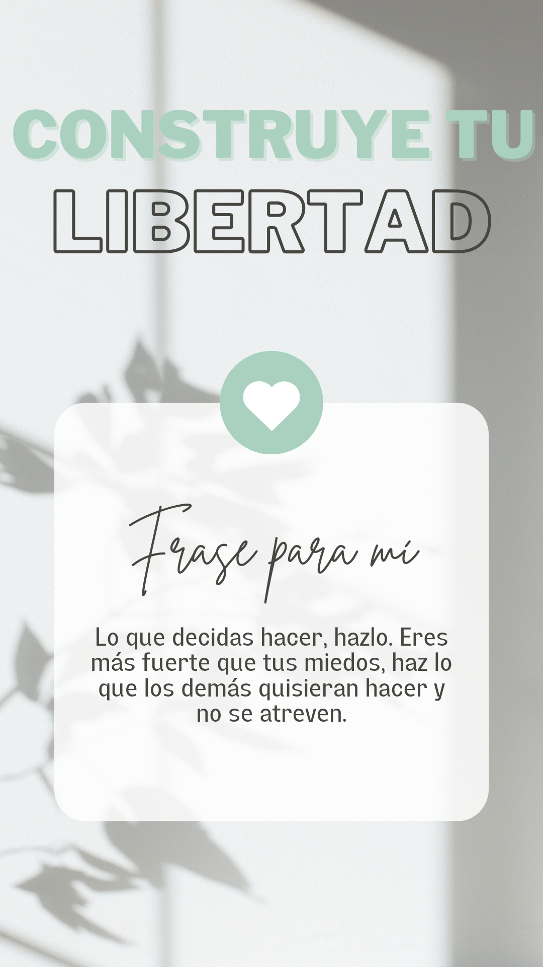 Construye tu libertad financiera