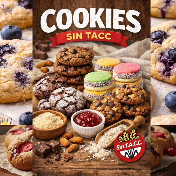 Cookies Sin TACC - 20 recetas irresistibles.