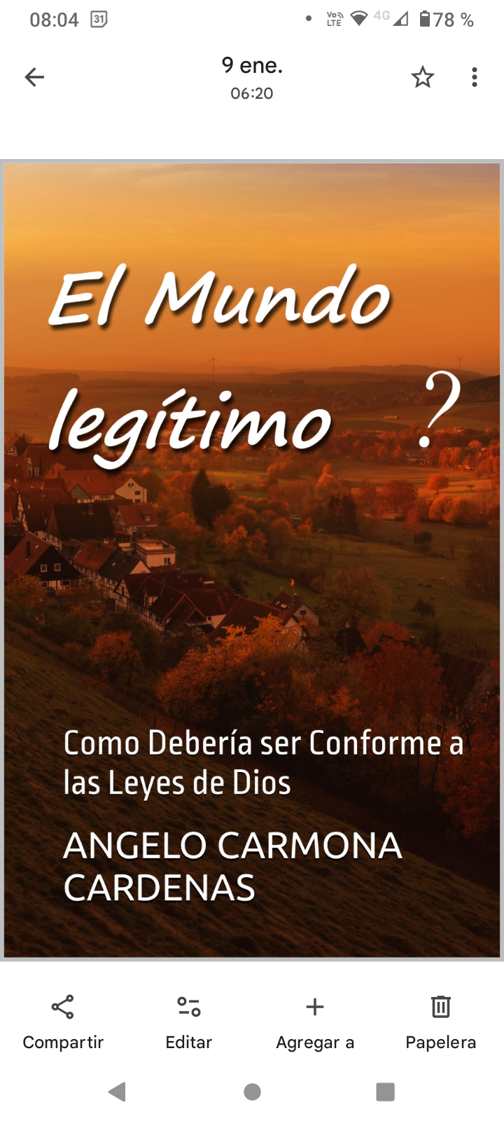 El Mundo Legítimo, Libro Digital Para Tu Progreso con claridad en esta Momento.