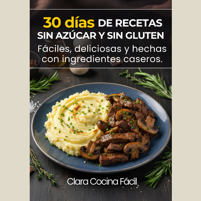 30 días de recetas sin azúcar y sin gluten