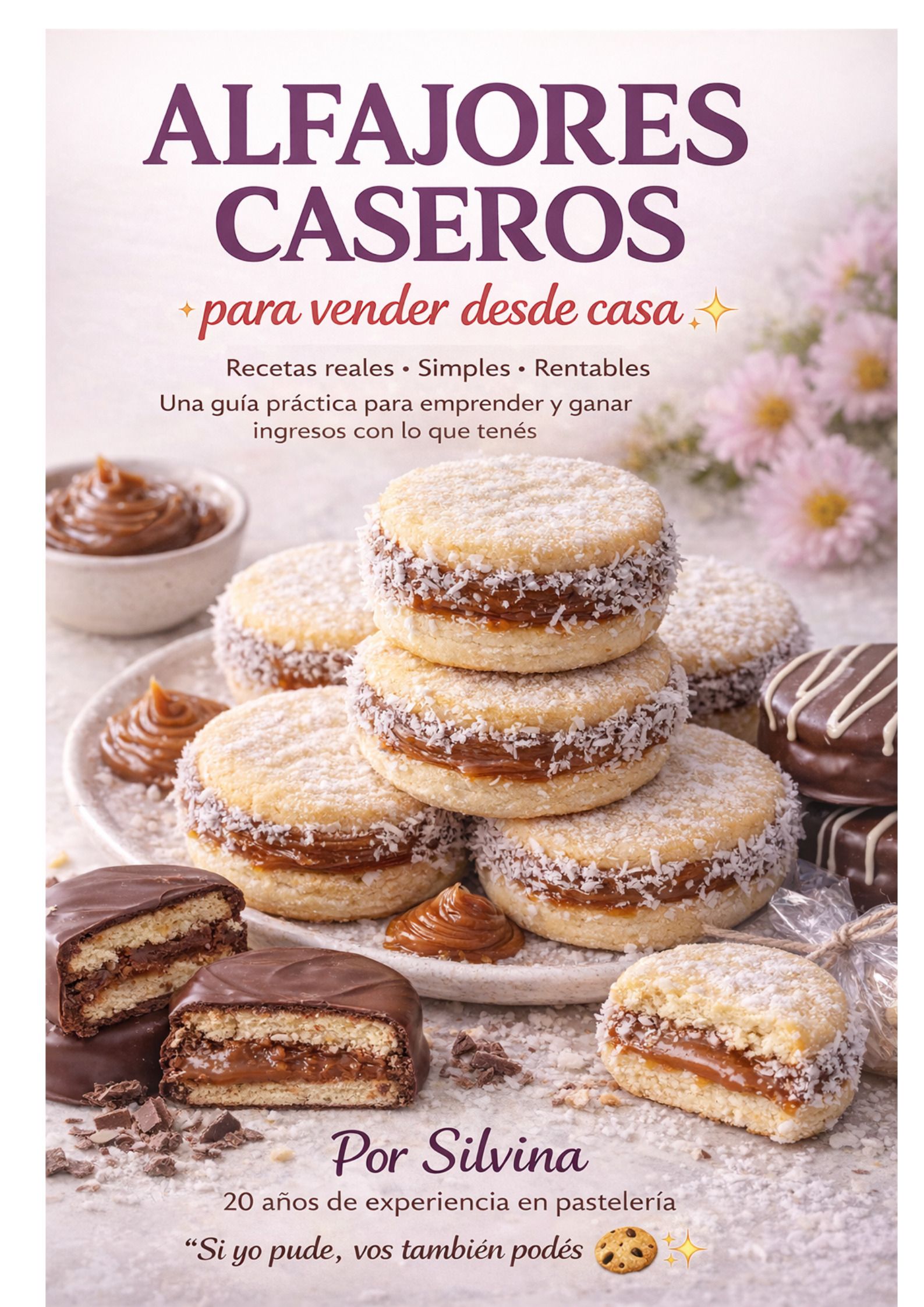 Alfajores caseros para vender desde casa