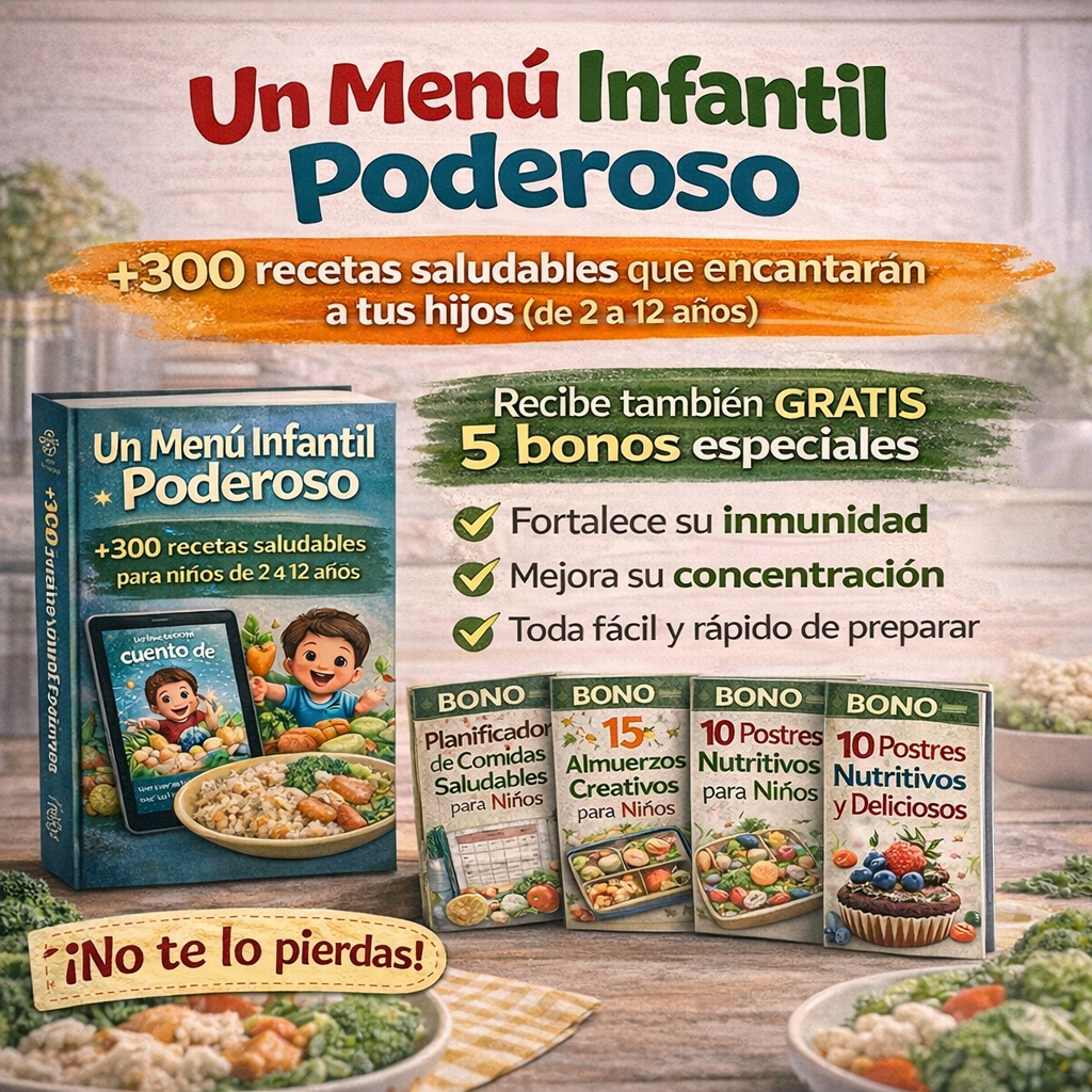 Un Menú Infantil Poderoso: Guía Práctica | Ebookia