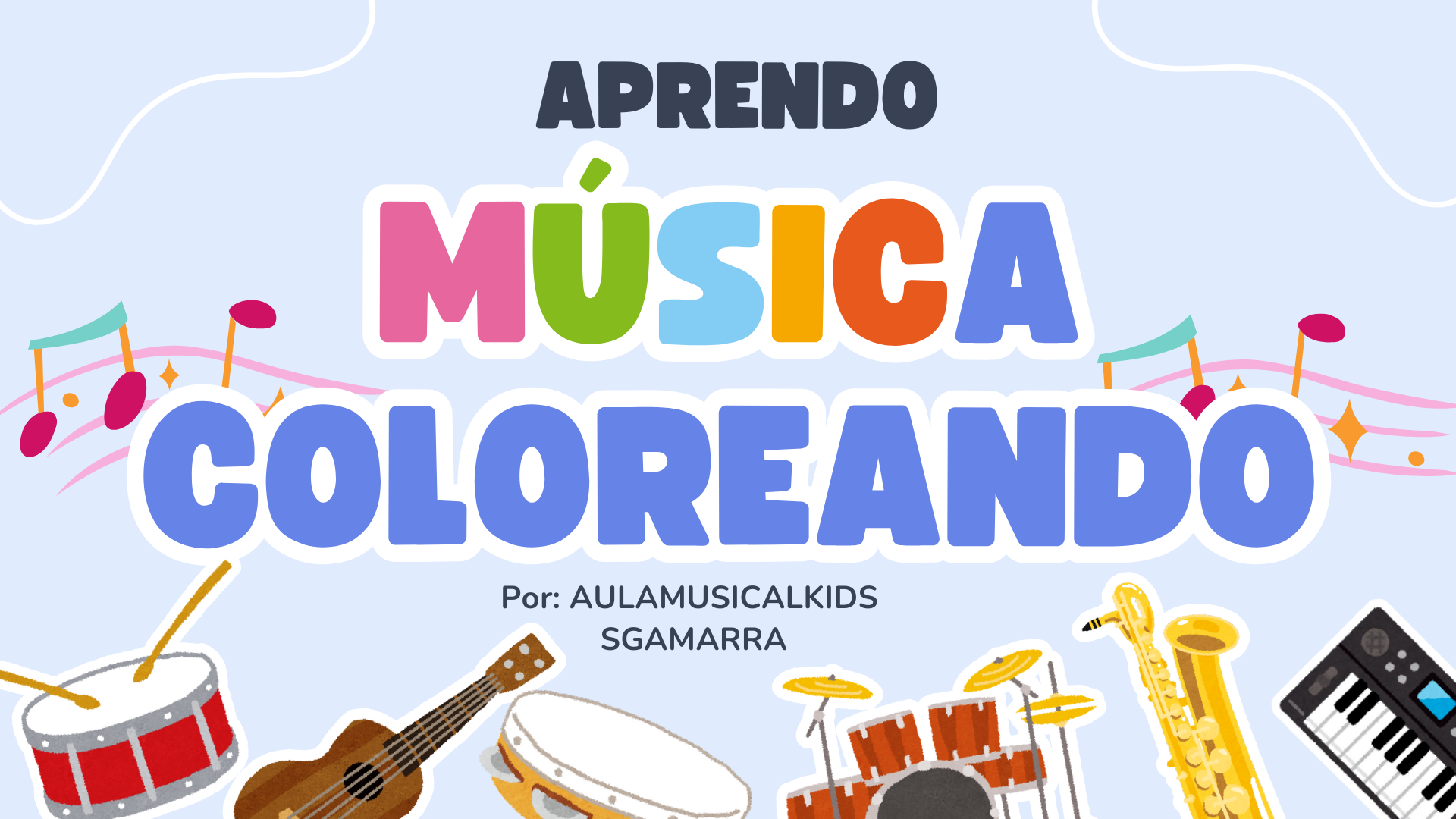 Aprendo Música Coloreando