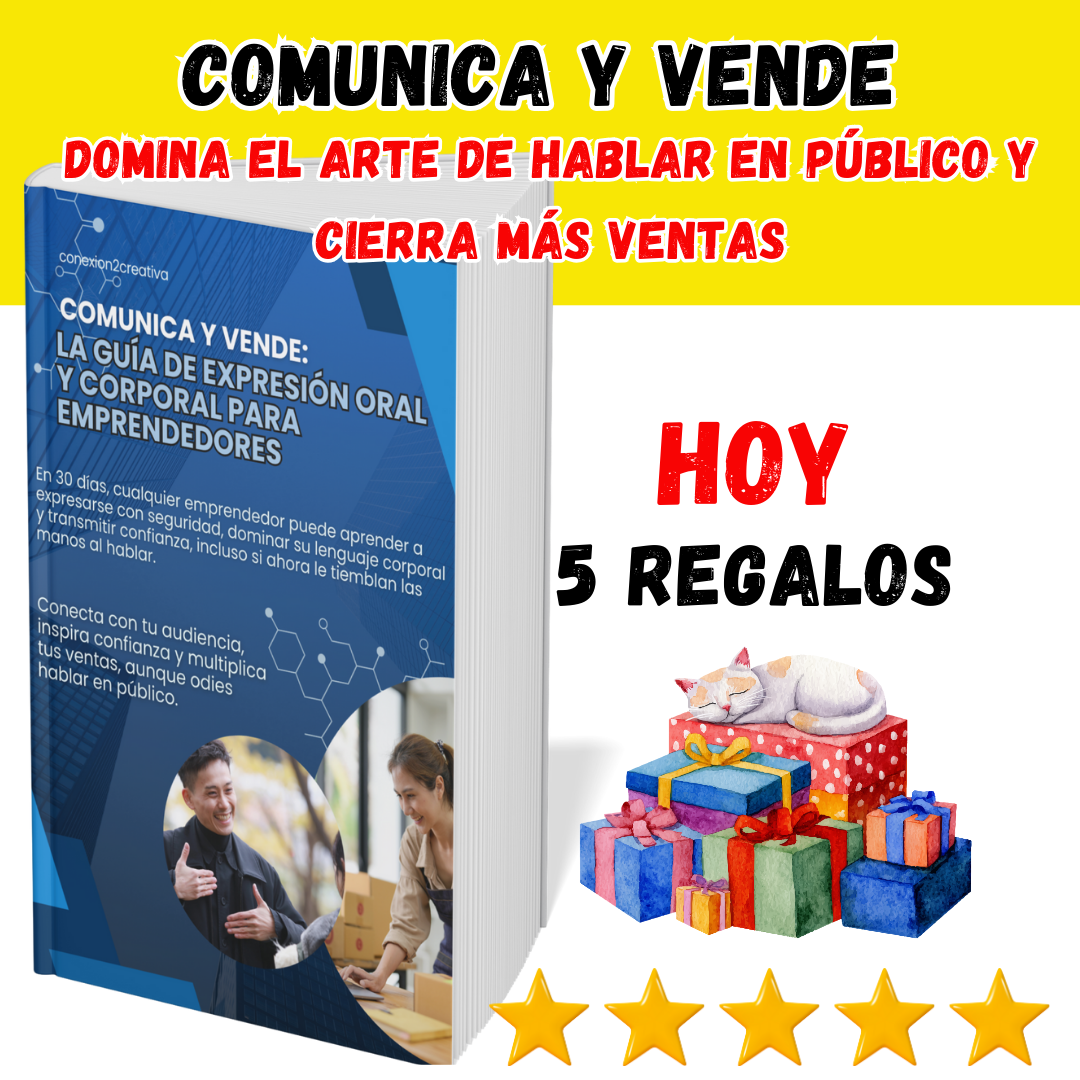Comunica y Vende: Domina el Arte de Hablar en Público y Cierra más Ventas