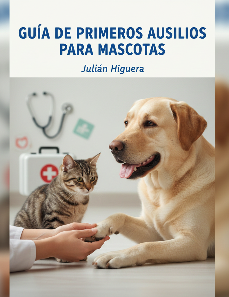 Guía de Primeros Auxilios para Mascotas Qué Hacer en una Emergencia Por Julián Higuera, Médico Veterinario (MVZ)
