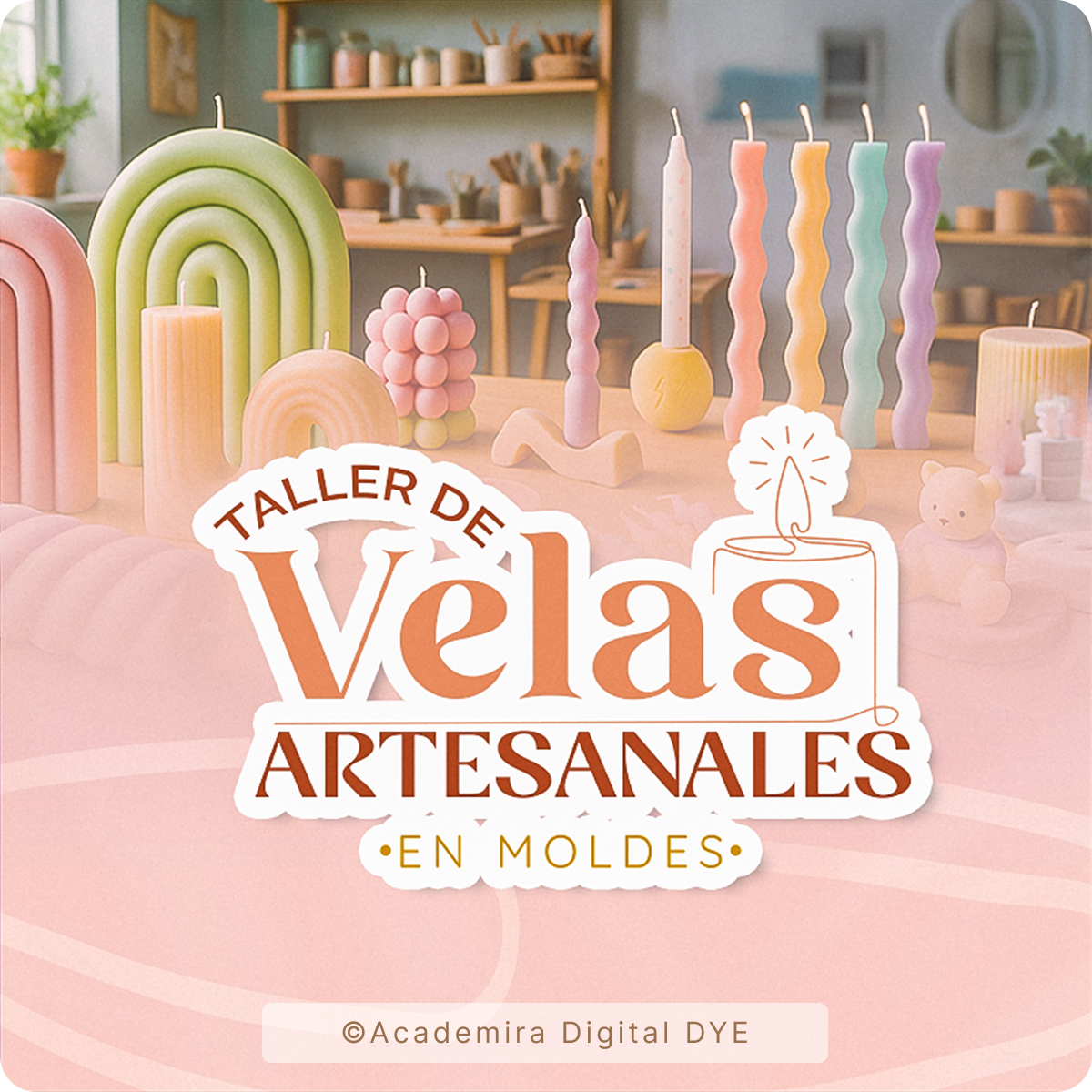 Taller: Velas artesanales en moldes