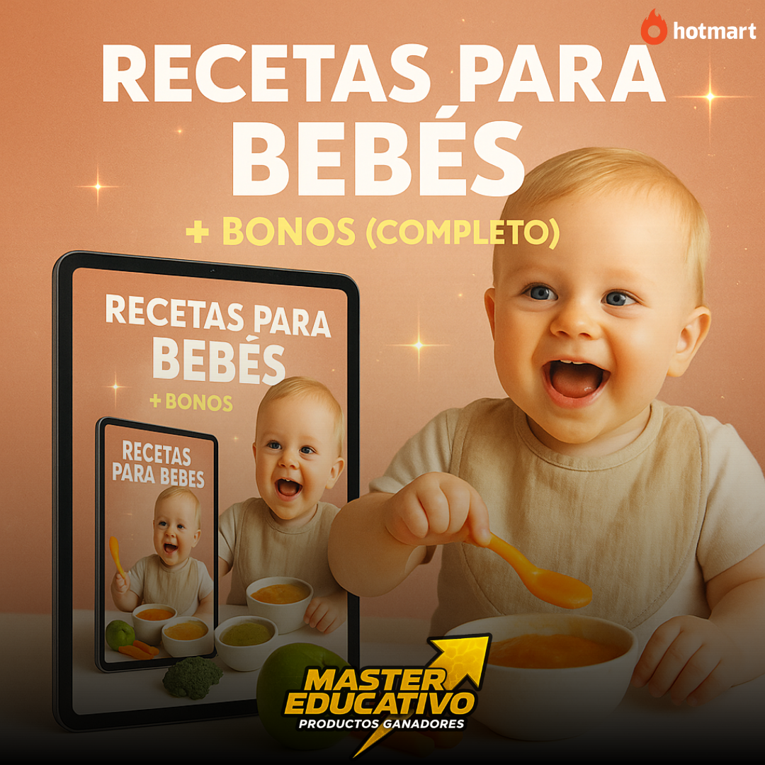 RECETAS PARA BEBÉS + BONOS (COMPLETO)