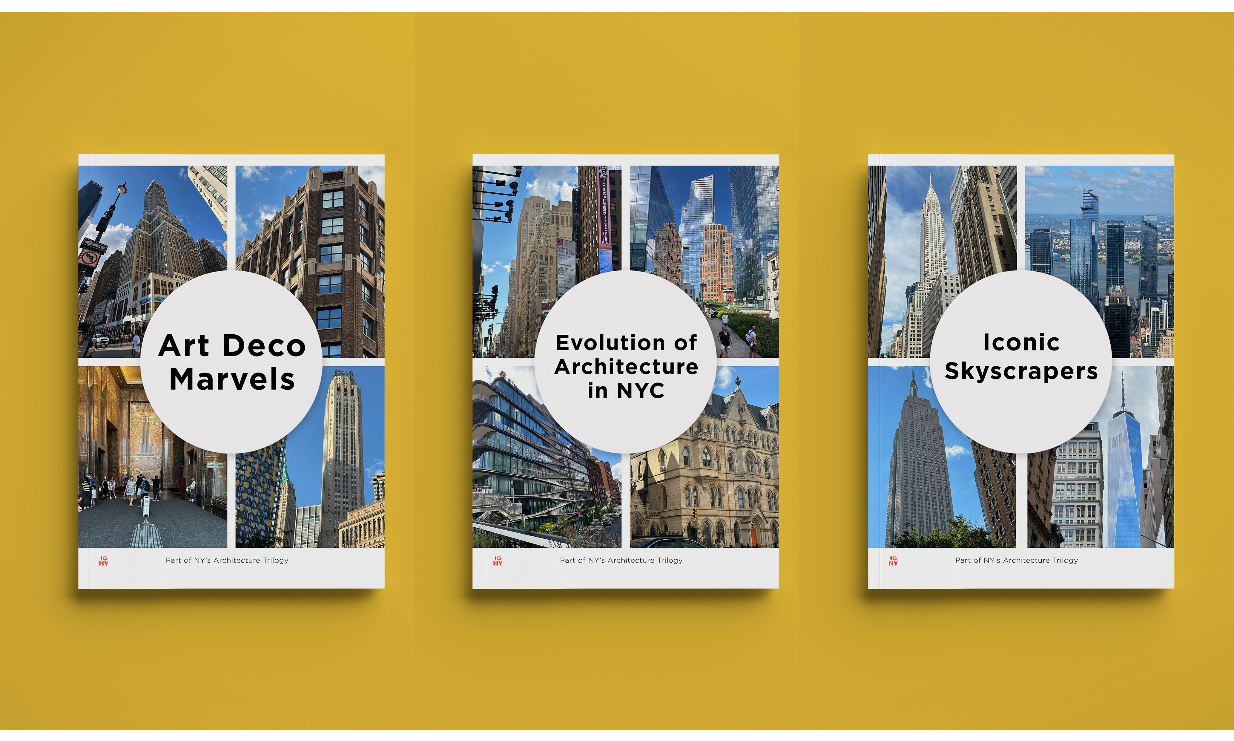 New York City's Architecture Trilogy (Photo & Text E- Books)