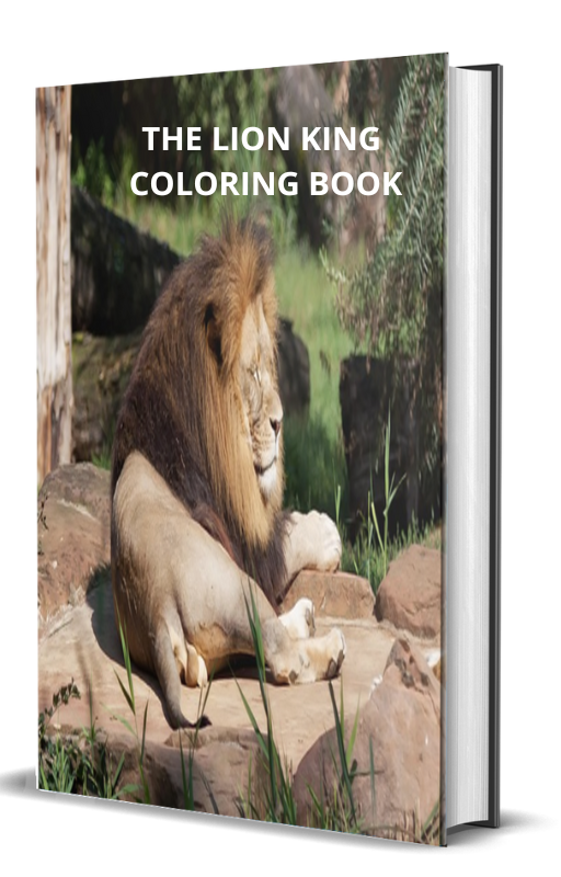 THE LION KING COLORING BOOK