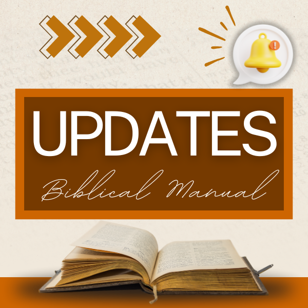 Updates | Biblical Manual (English)