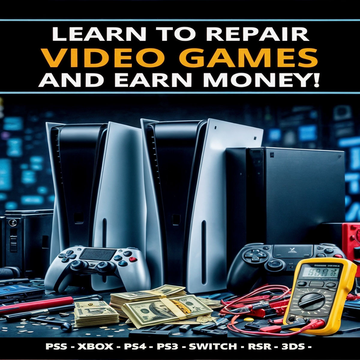 Learn To Repair Video Games And Earn Money!