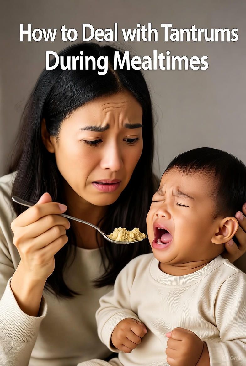 How to Deal with Tantrums During Mealtimes
