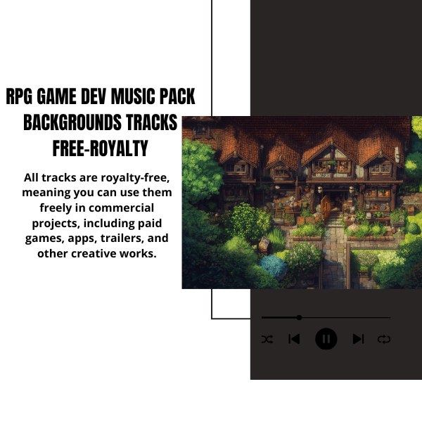 RPG Game-Dev Music Pack Backgrounds Tracks Free-Royalty