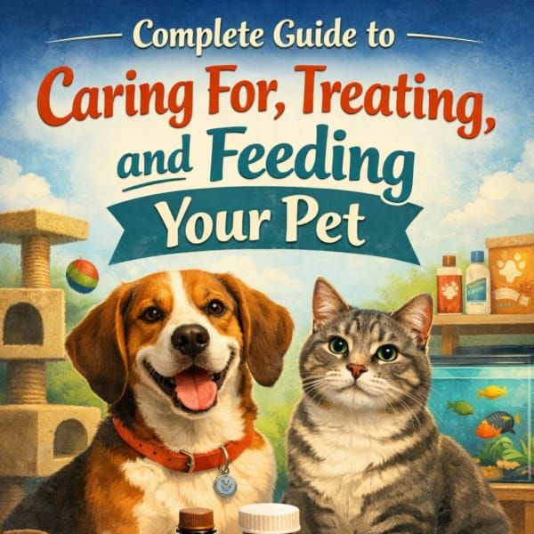Complete guide to caring for, treating, and feeding your pet