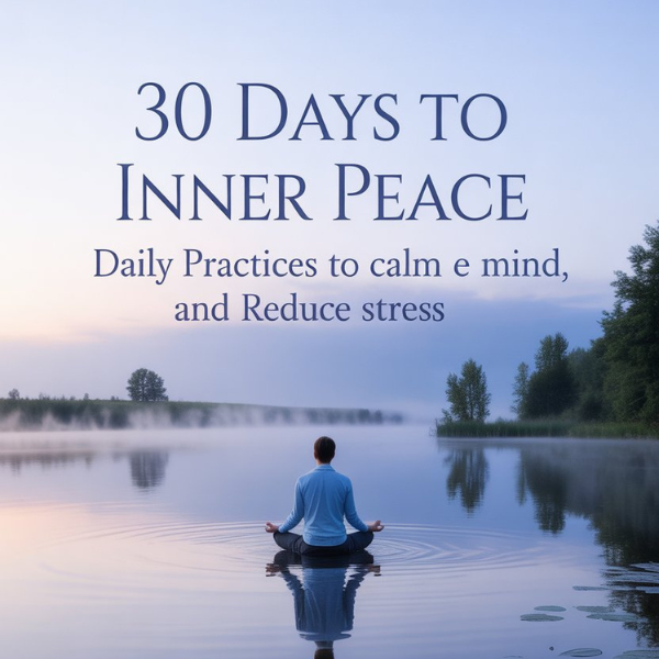 30 Days to Inner Peace - Daily Practices to Calm the Mind, Reduce Stress