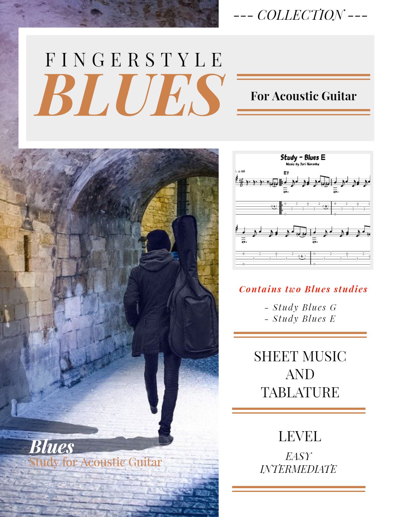 Blues for Acoustic Guitar (Fingerstyle) - Collection