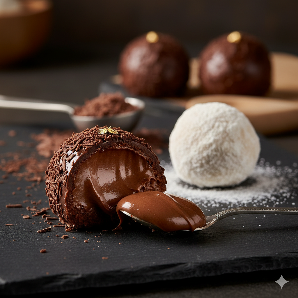 Quality and the secret of Brazilian chocolate and milk truffles